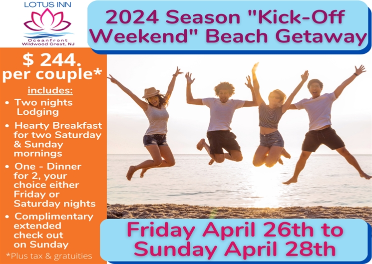 Be the first on the beach in 2024!